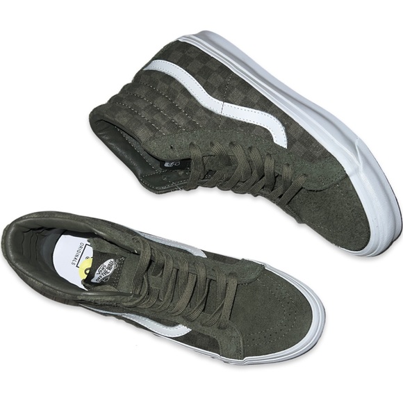 VANS VAULT OG SK8-HI LX GRAPE LEAF CHECKER Supreme - Picture 13 of 16